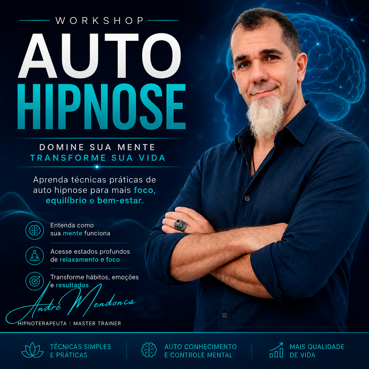 Banner do Workshop de Auto-Hipnose Consciente